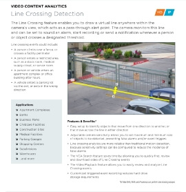 Line Crossing Detection in Daytona Beach,  FL